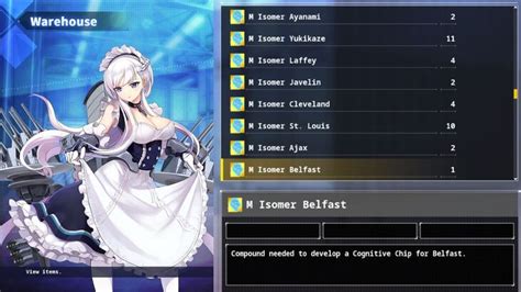azur lane cognitive chips